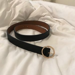 Gold and black belt